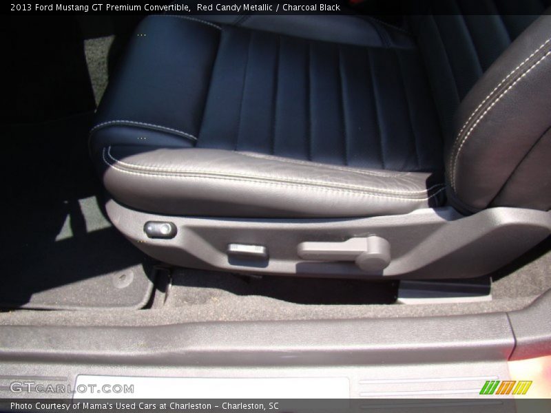 Red Candy Metallic / Charcoal Black 2013 Ford Mustang GT Premium Convertible