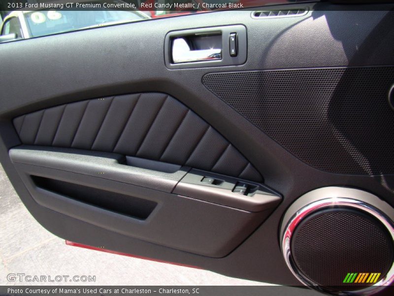 Red Candy Metallic / Charcoal Black 2013 Ford Mustang GT Premium Convertible