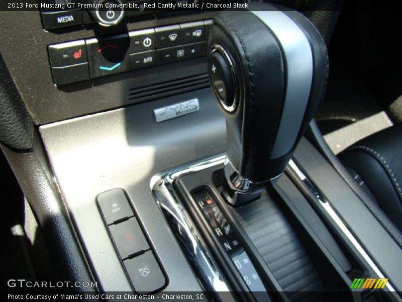 Red Candy Metallic / Charcoal Black 2013 Ford Mustang GT Premium Convertible