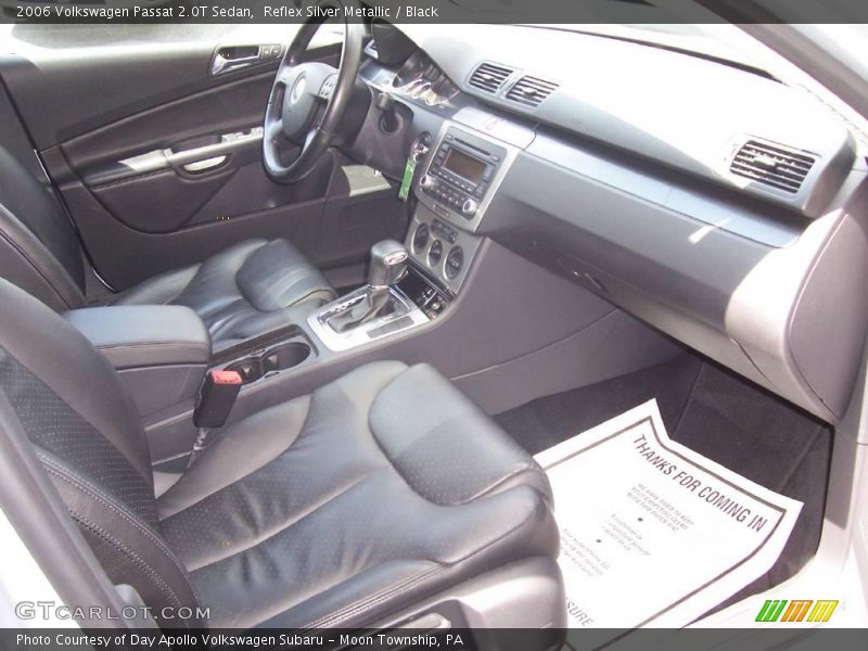 Reflex Silver Metallic / Black 2006 Volkswagen Passat 2.0T Sedan