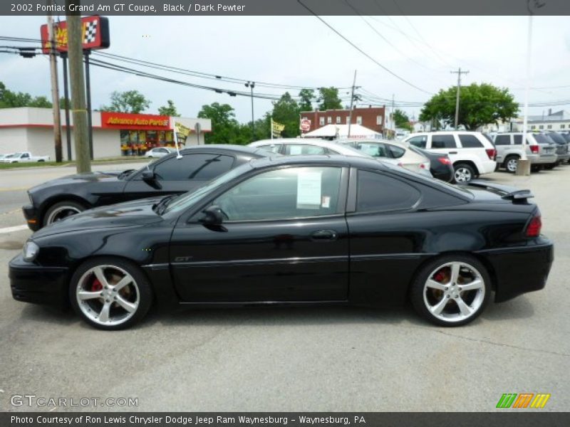 Black / Dark Pewter 2002 Pontiac Grand Am GT Coupe