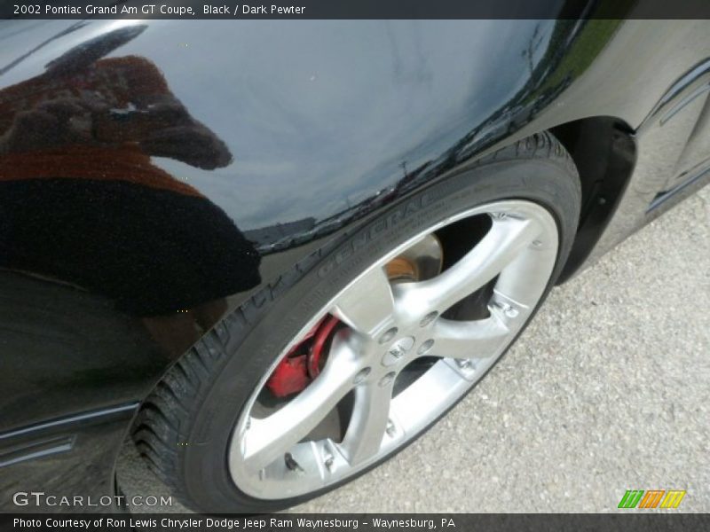 Black / Dark Pewter 2002 Pontiac Grand Am GT Coupe