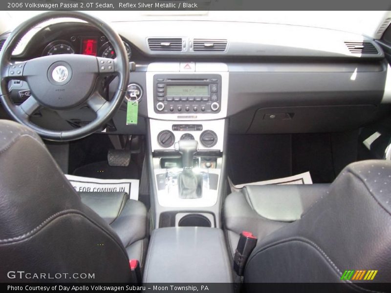 Reflex Silver Metallic / Black 2006 Volkswagen Passat 2.0T Sedan