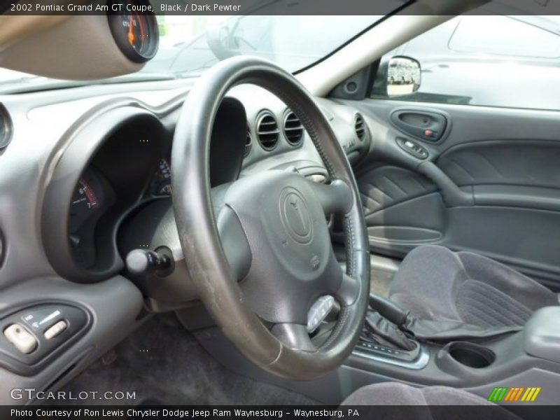 Black / Dark Pewter 2002 Pontiac Grand Am GT Coupe