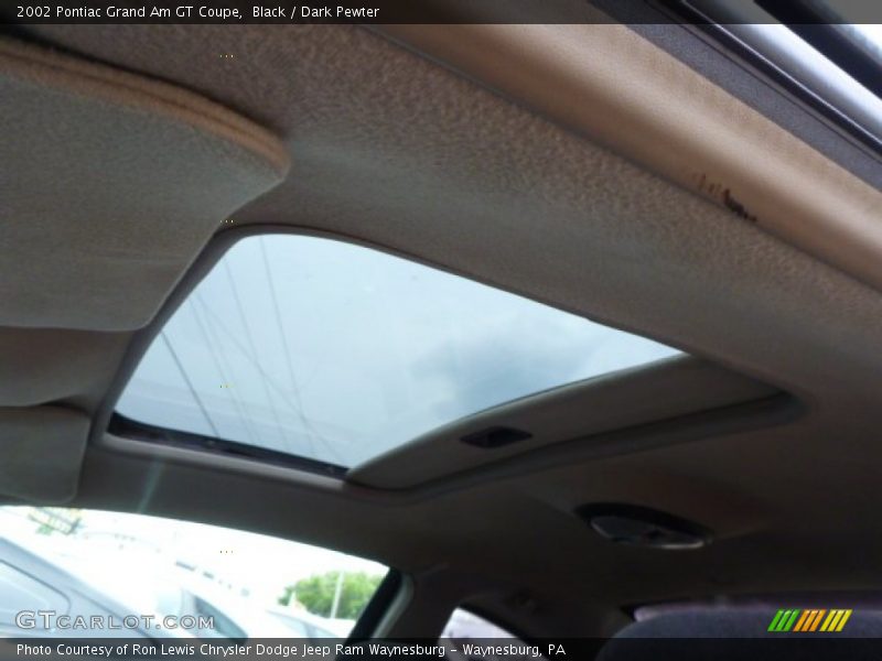 Black / Dark Pewter 2002 Pontiac Grand Am GT Coupe