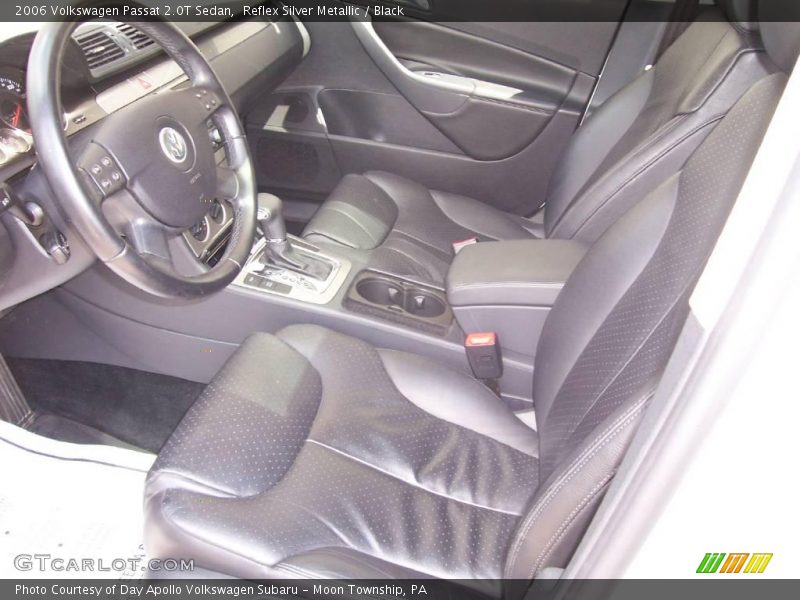 Reflex Silver Metallic / Black 2006 Volkswagen Passat 2.0T Sedan