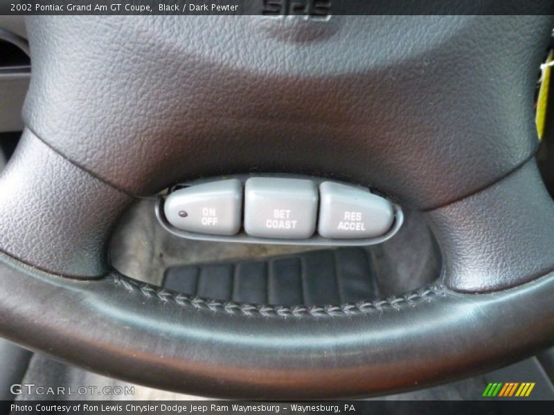 Black / Dark Pewter 2002 Pontiac Grand Am GT Coupe