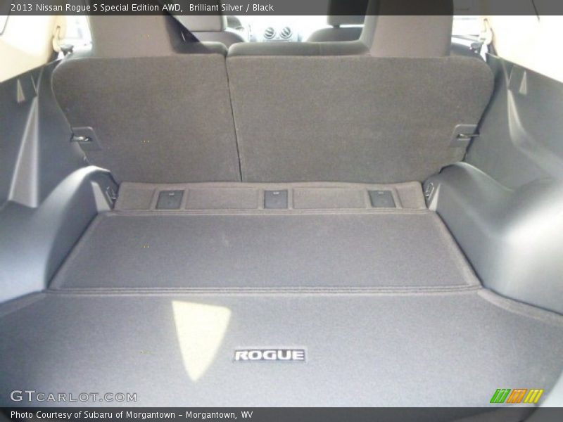 Brilliant Silver / Black 2013 Nissan Rogue S Special Edition AWD