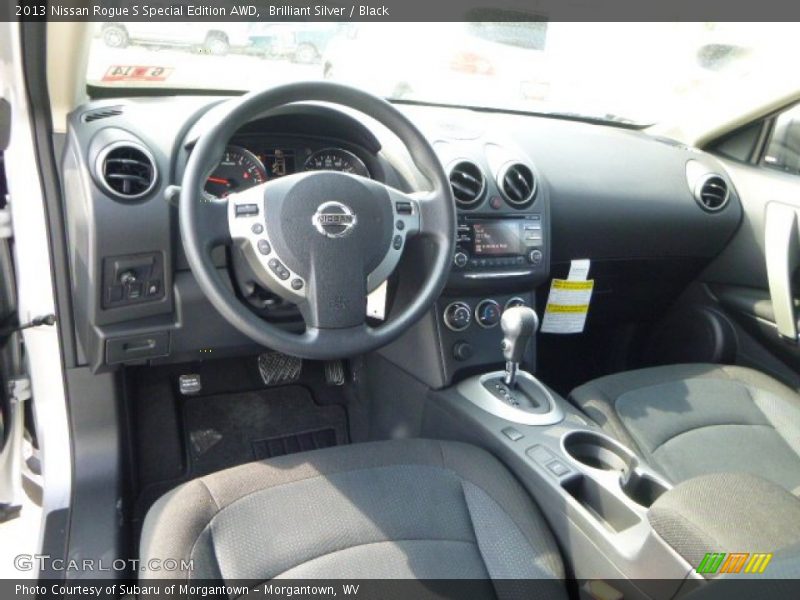 Brilliant Silver / Black 2013 Nissan Rogue S Special Edition AWD
