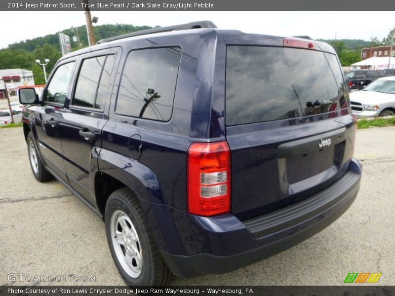 True Blue Pearl / Dark Slate Gray/Light Pebble 2014 Jeep Patriot Sport