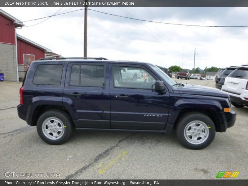 True Blue Pearl / Dark Slate Gray/Light Pebble 2014 Jeep Patriot Sport