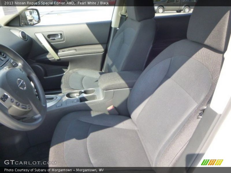 Pearl White / Black 2013 Nissan Rogue S Special Edition AWD