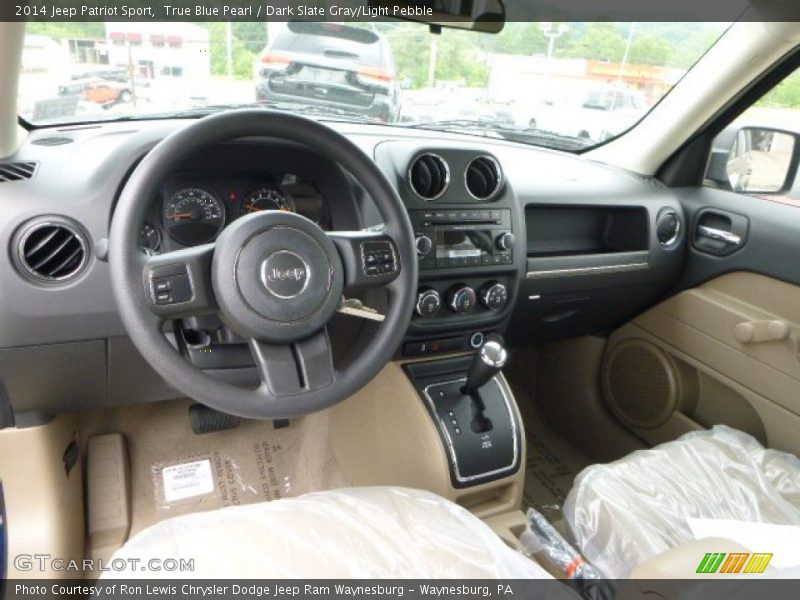 True Blue Pearl / Dark Slate Gray/Light Pebble 2014 Jeep Patriot Sport