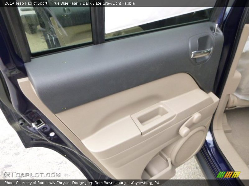 True Blue Pearl / Dark Slate Gray/Light Pebble 2014 Jeep Patriot Sport