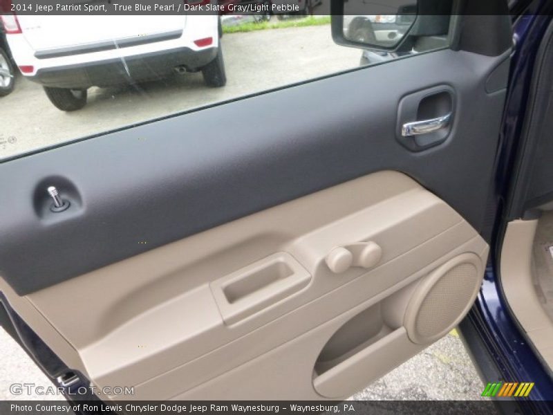 True Blue Pearl / Dark Slate Gray/Light Pebble 2014 Jeep Patriot Sport