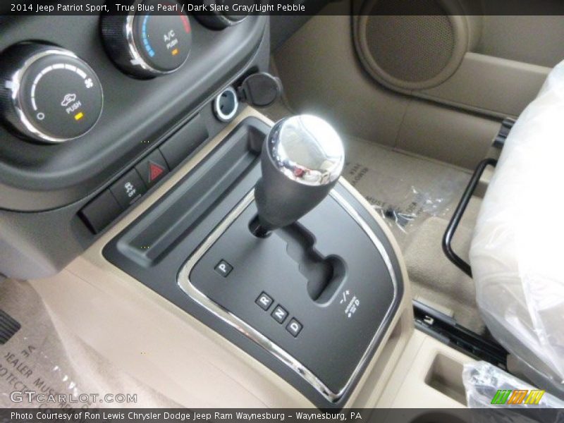True Blue Pearl / Dark Slate Gray/Light Pebble 2014 Jeep Patriot Sport