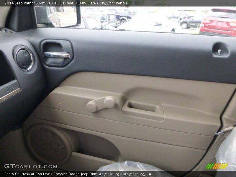 True Blue Pearl / Dark Slate Gray/Light Pebble 2014 Jeep Patriot Sport