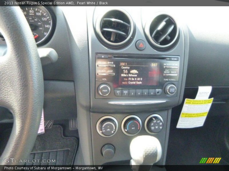 Pearl White / Black 2013 Nissan Rogue S Special Edition AWD