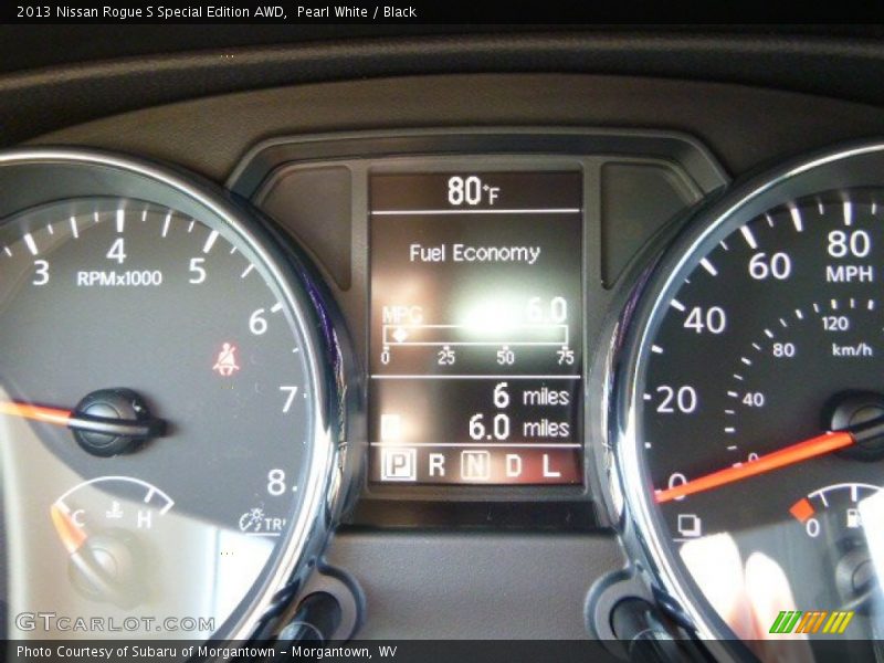 Pearl White / Black 2013 Nissan Rogue S Special Edition AWD