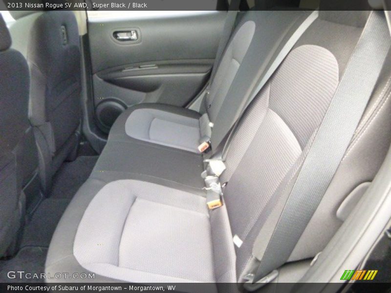 Super Black / Black 2013 Nissan Rogue SV AWD