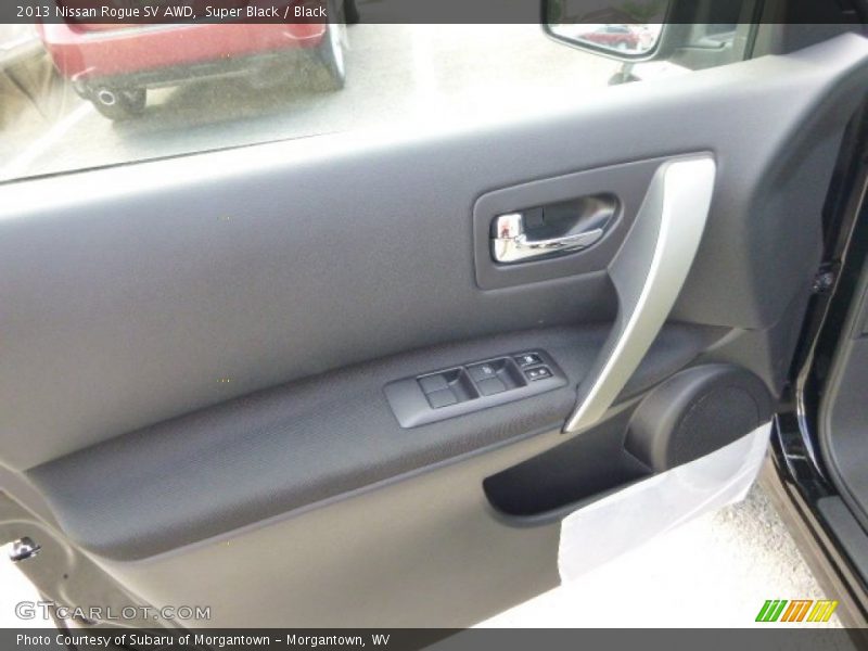Super Black / Black 2013 Nissan Rogue SV AWD