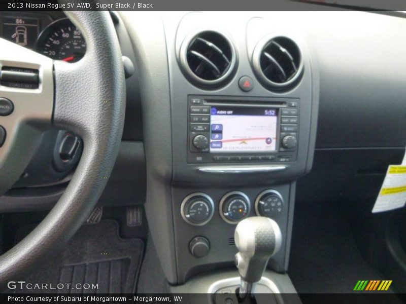 Super Black / Black 2013 Nissan Rogue SV AWD