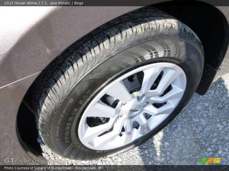 Java Metallic / Beige 2013 Nissan Altima 2.5 S