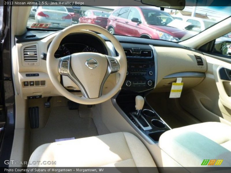 Java Metallic / Beige 2013 Nissan Altima 2.5 S