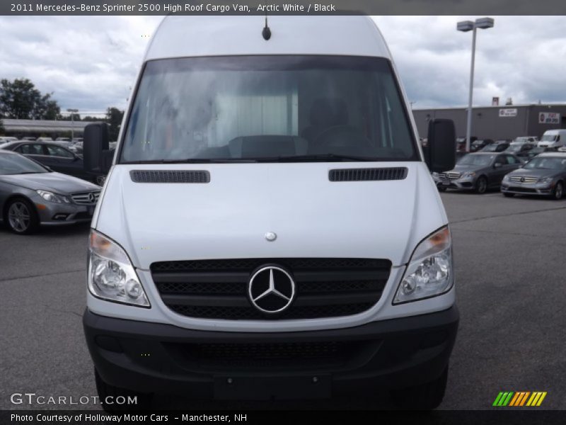 Arctic White / Black 2011 Mercedes-Benz Sprinter 2500 High Roof Cargo Van