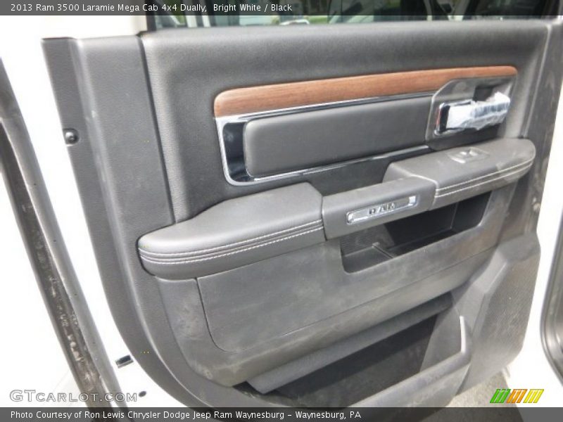 Door Panel of 2013 3500 Laramie Mega Cab 4x4 Dually