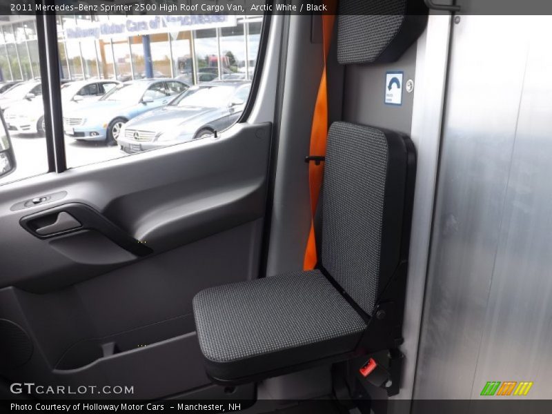 Arctic White / Black 2011 Mercedes-Benz Sprinter 2500 High Roof Cargo Van