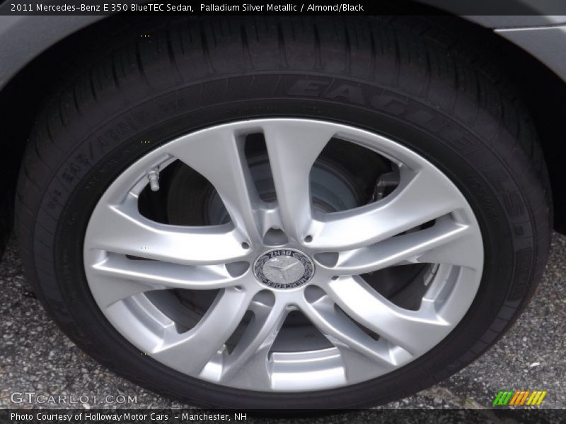 Palladium Silver Metallic / Almond/Black 2011 Mercedes-Benz E 350 BlueTEC Sedan