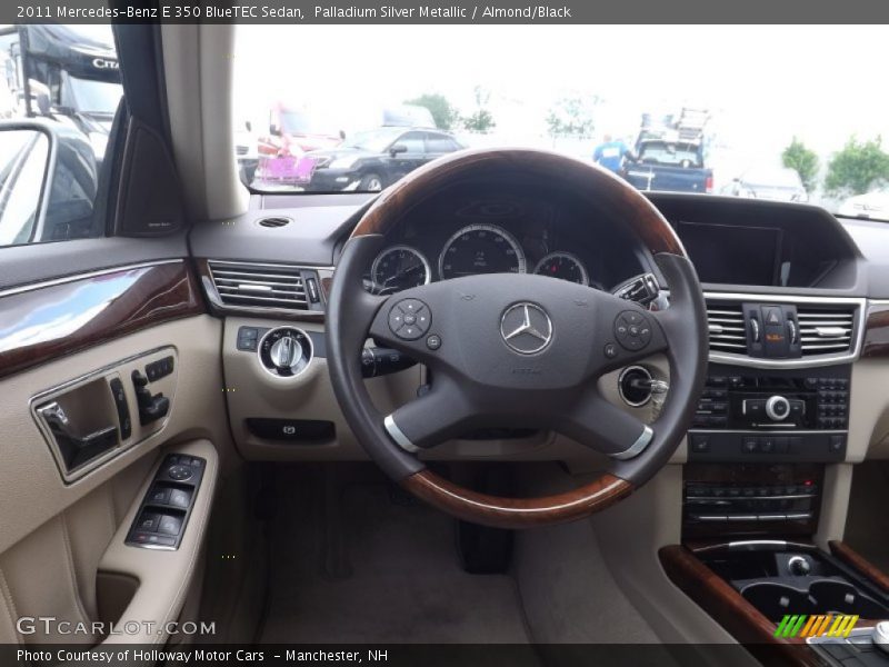 Palladium Silver Metallic / Almond/Black 2011 Mercedes-Benz E 350 BlueTEC Sedan