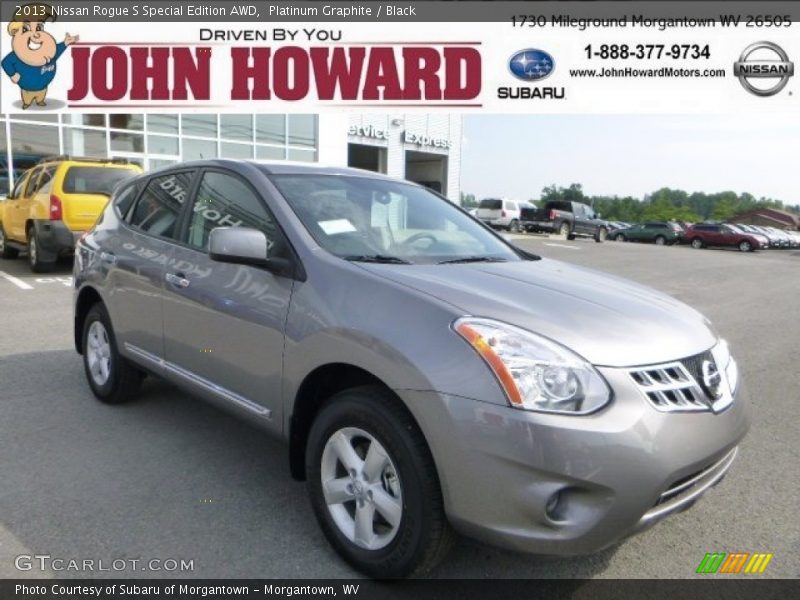 Platinum Graphite / Black 2013 Nissan Rogue S Special Edition AWD