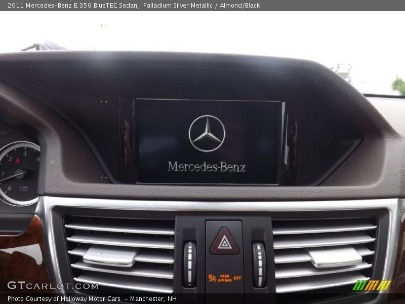 Palladium Silver Metallic / Almond/Black 2011 Mercedes-Benz E 350 BlueTEC Sedan