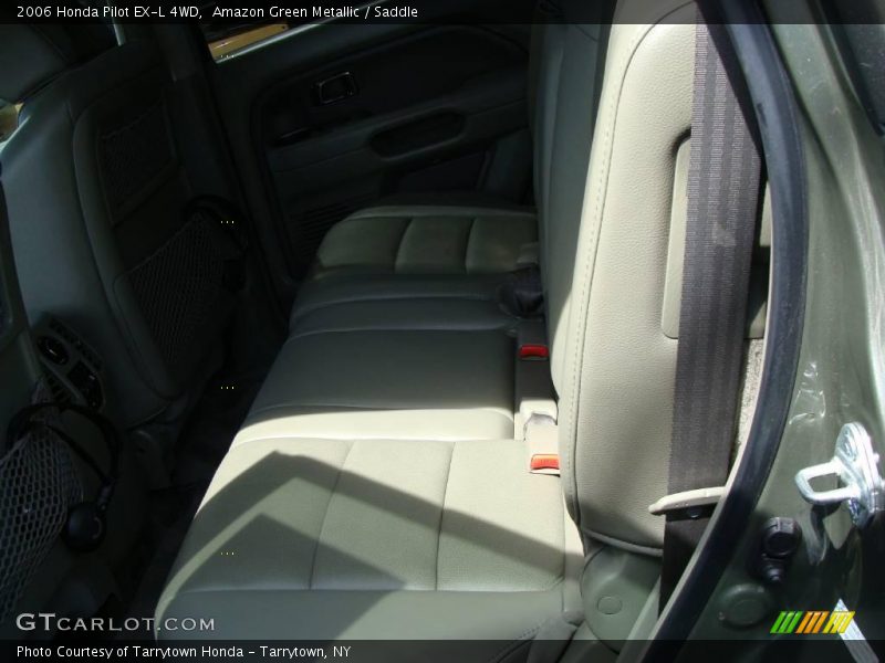 Amazon Green Metallic / Saddle 2006 Honda Pilot EX-L 4WD