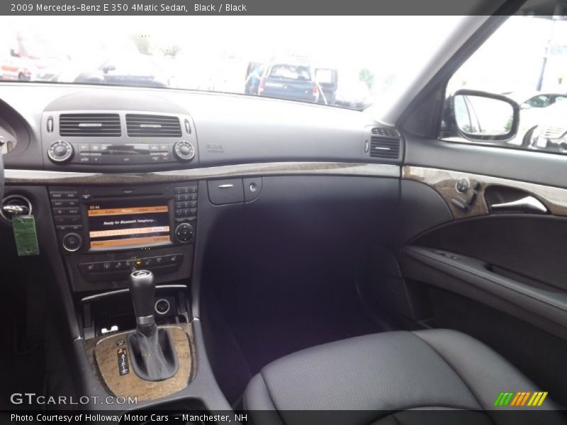 Black / Black 2009 Mercedes-Benz E 350 4Matic Sedan