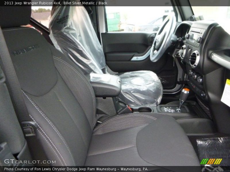 Billet Silver Metallic / Black 2013 Jeep Wrangler Rubicon 4x4