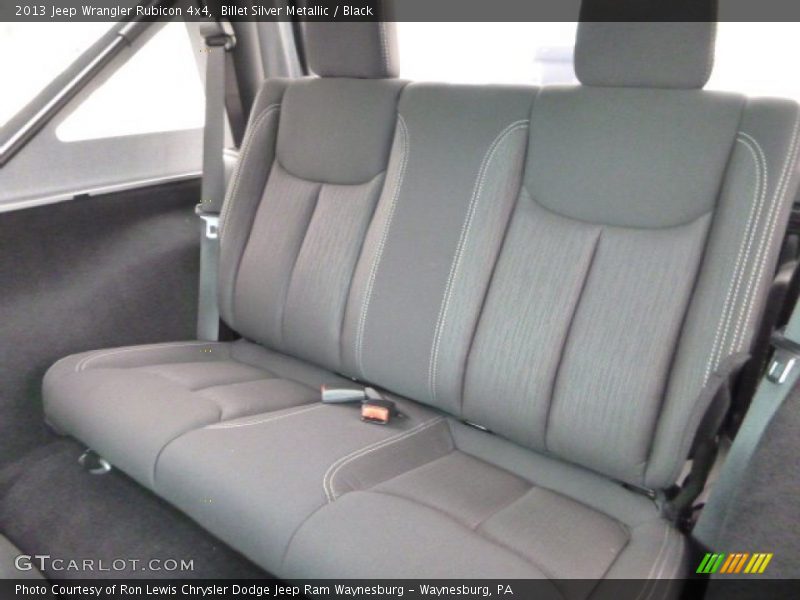 Billet Silver Metallic / Black 2013 Jeep Wrangler Rubicon 4x4