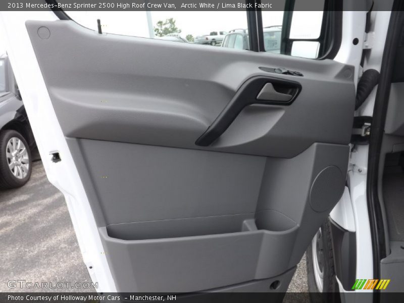 Arctic White / Lima Black Fabric 2013 Mercedes-Benz Sprinter 2500 High Roof Crew Van