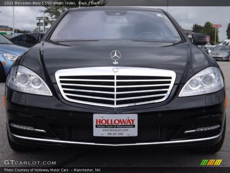 Black / Black 2013 Mercedes-Benz S 550 4Matic Sedan