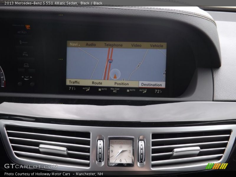 Black / Black 2013 Mercedes-Benz S 550 4Matic Sedan