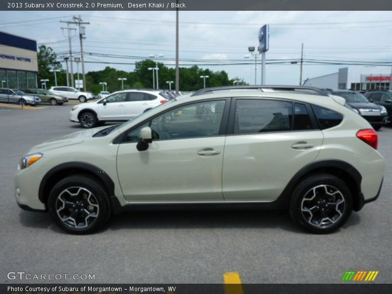 Desert Khaki / Black 2013 Subaru XV Crosstrek 2.0 Premium
