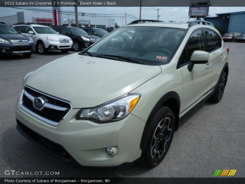 Desert Khaki / Black 2013 Subaru XV Crosstrek 2.0 Premium