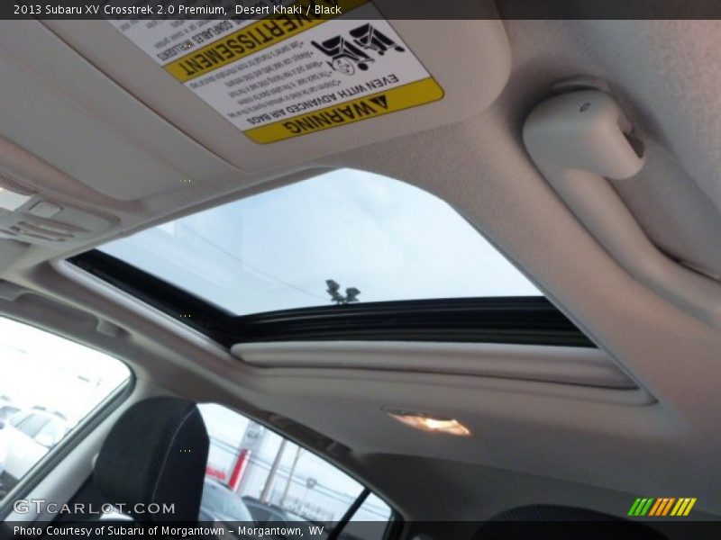 Desert Khaki / Black 2013 Subaru XV Crosstrek 2.0 Premium