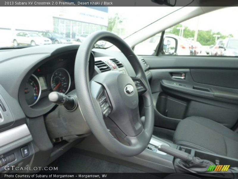 Desert Khaki / Black 2013 Subaru XV Crosstrek 2.0 Premium
