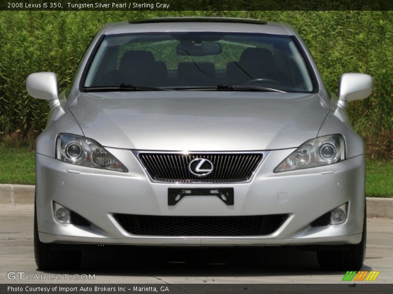 Tungsten Silver Pearl / Sterling Gray 2008 Lexus IS 350