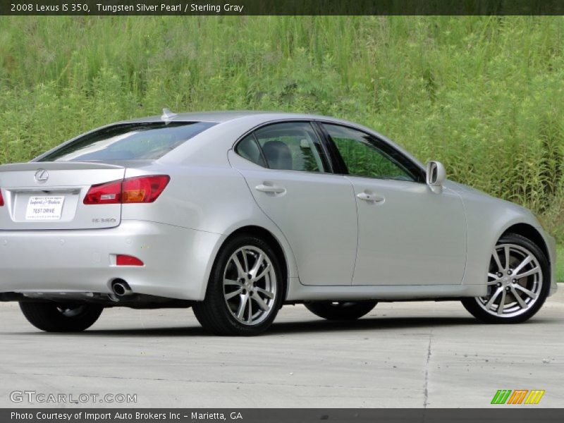 Tungsten Silver Pearl / Sterling Gray 2008 Lexus IS 350