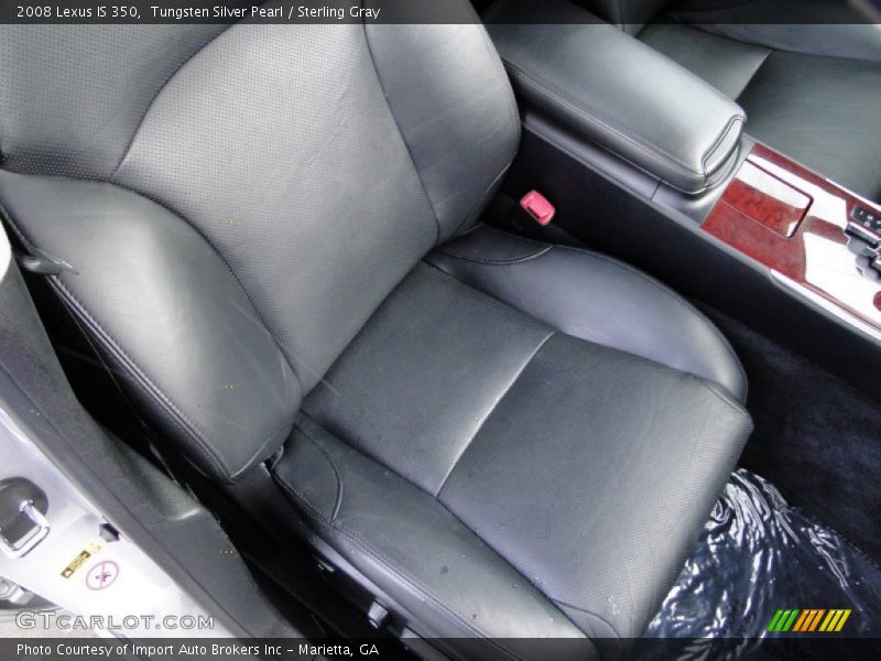 Tungsten Silver Pearl / Sterling Gray 2008 Lexus IS 350