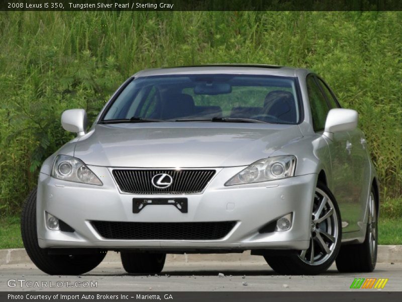 Tungsten Silver Pearl / Sterling Gray 2008 Lexus IS 350